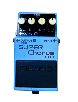 Boss CH-1 Super Chorus Pedal (Rare Pink Label) – Vintage From