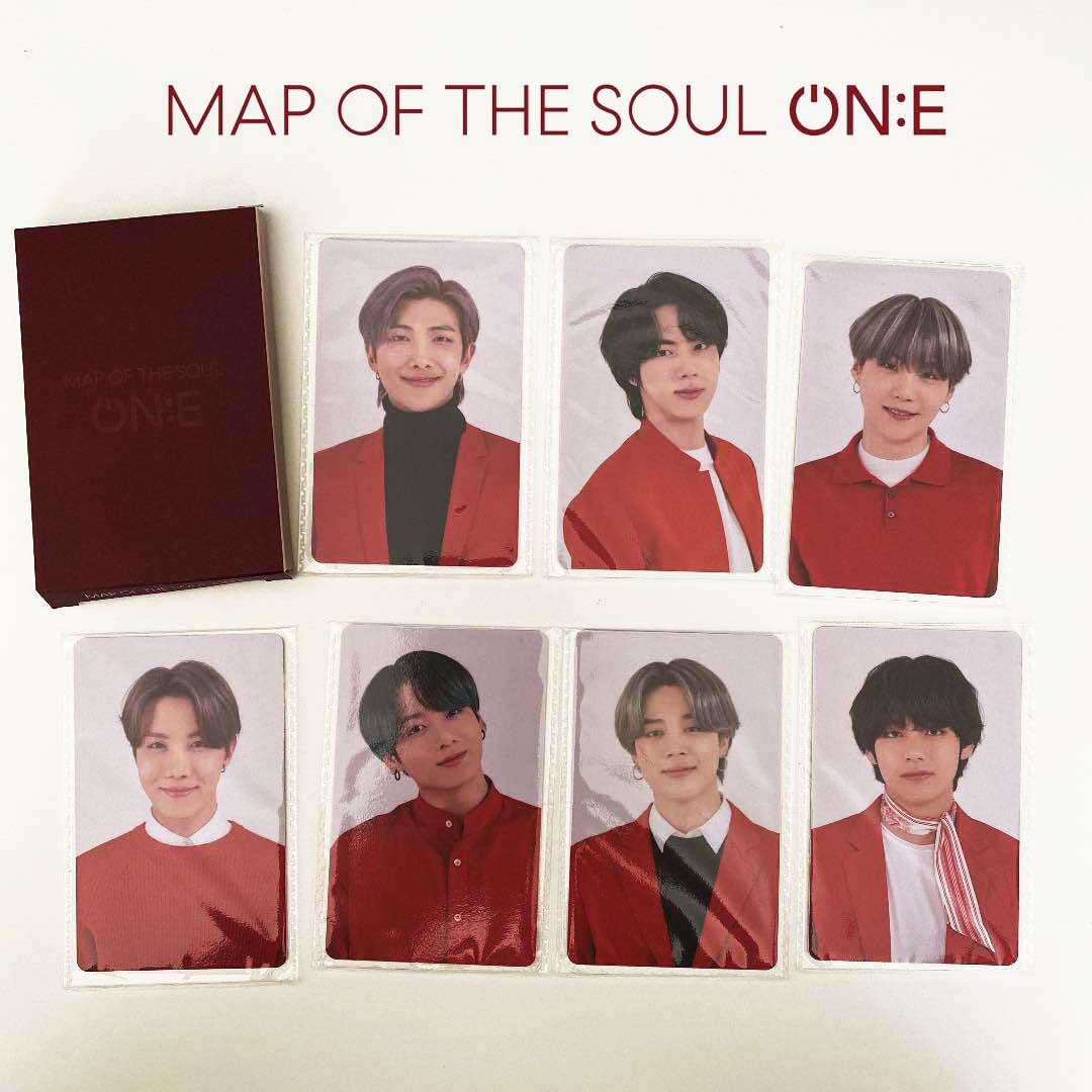 BTS MAP OF THE SOUL ON:E Card Ticket Official Photo Card MOS ONE