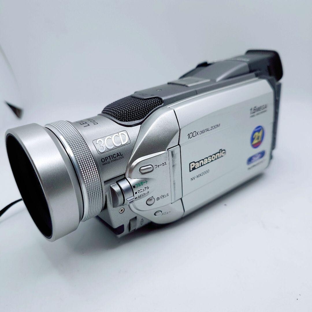 miniDVのダビングに Panasonic ビデオカメラ NV-GS250 3 ☆Panasonic