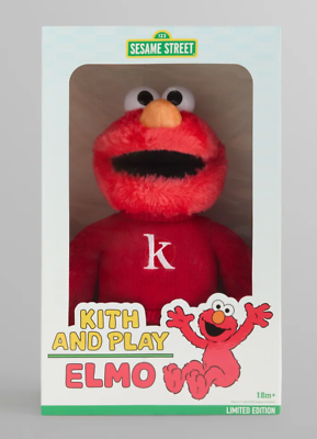 Kith x Sesame Street Kith And Play Elmo Plush Spicy | eBay