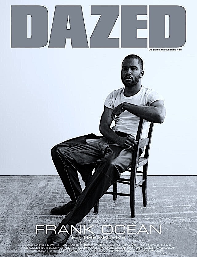 DAZED magazine Summer 2019 FRANK OCEAN Future Archive Edition