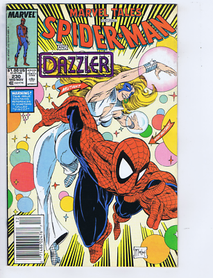 Marvel Tales starring Spider-Man #230 Marvel 1989 Dazzler, TODD