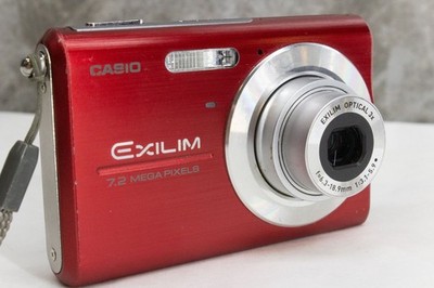 Vintage Casio Exilim EX-Z75 Camera - 7.2MP, 3x Opt Zoom, Works