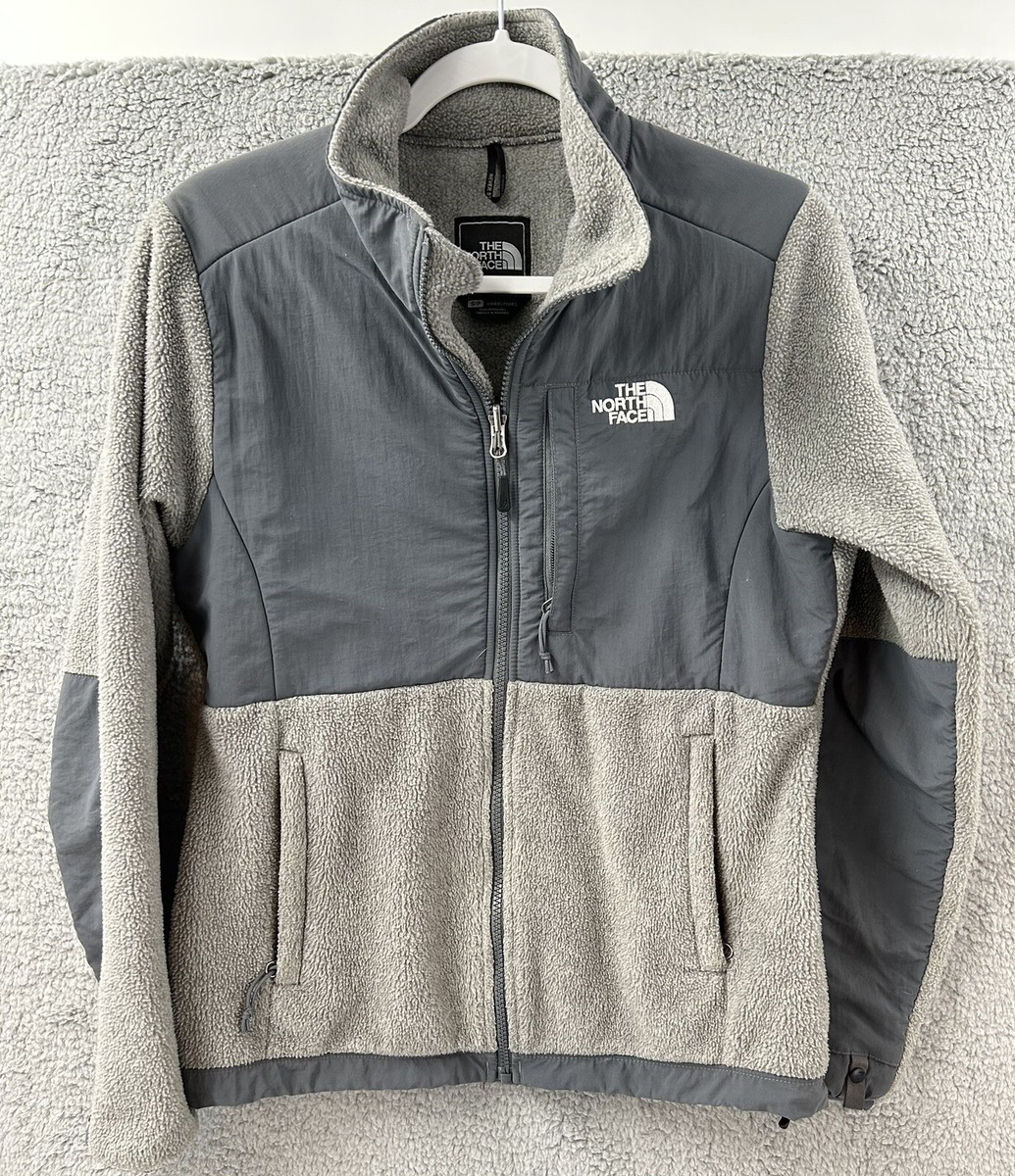 THE NORTH FACE DENALI Womens Size Small Gray Polartec Fleece