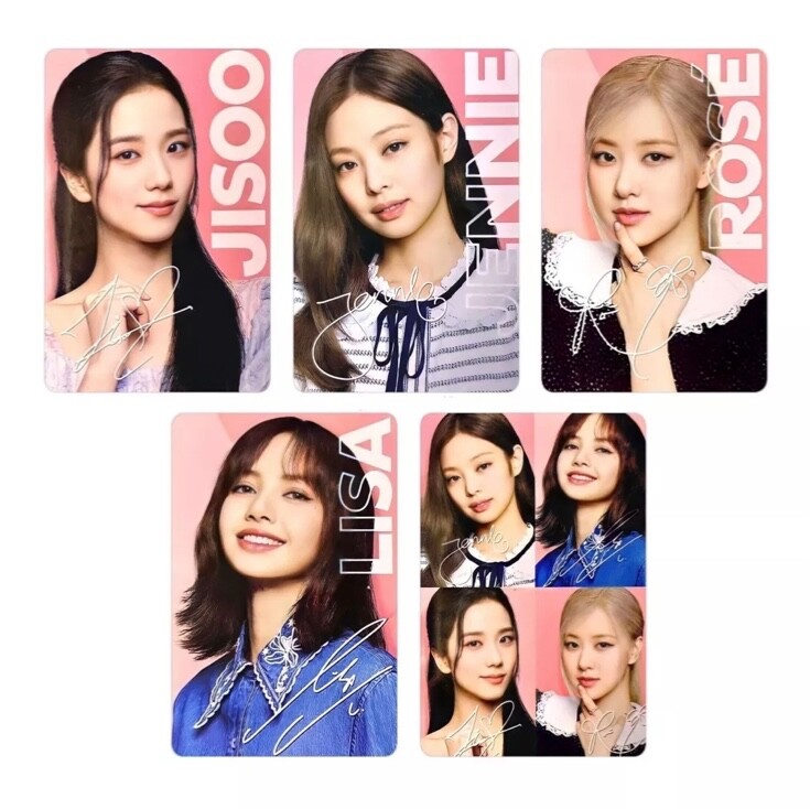 BLACKPINK Card Full Complete OREO Official Set 10 Cards Lisa Rose