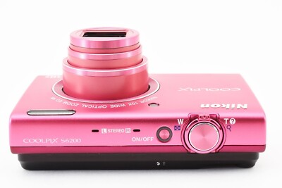 Nikon COOLPIX S6200 Pink Superb | eBay