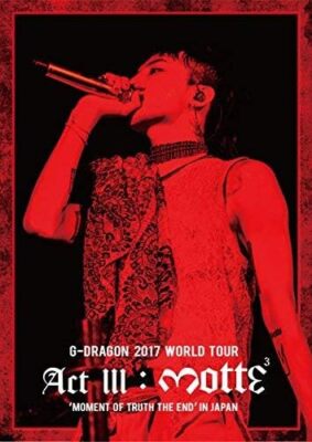 G-DRAGON from BIGBANG 2017 WORLD TOUR ACT III M.O.T.T.E IN Japan