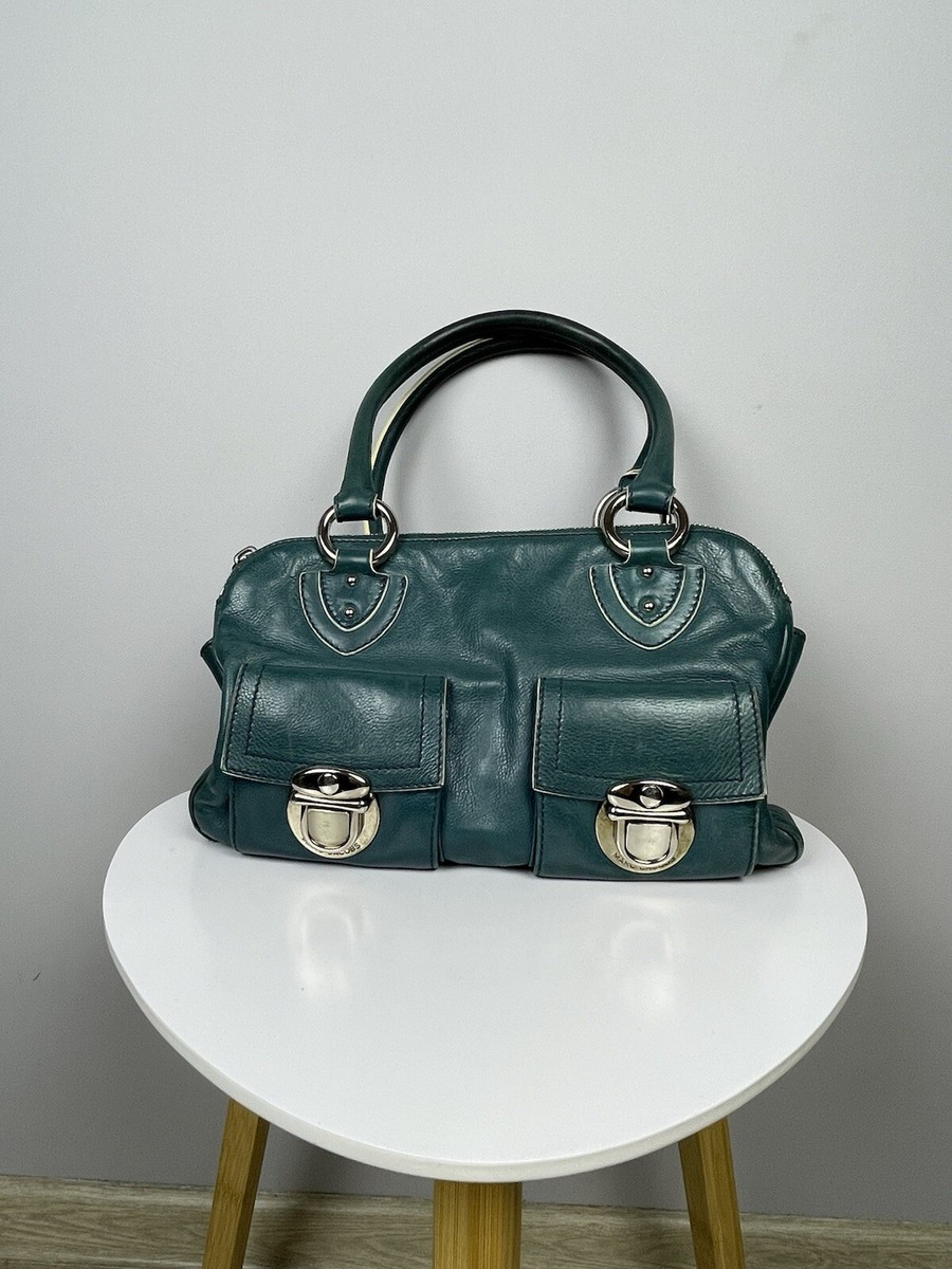 Marc Jacobs Vintage Leather y2k Satchel Pocket Shoulder Bag | eBay
