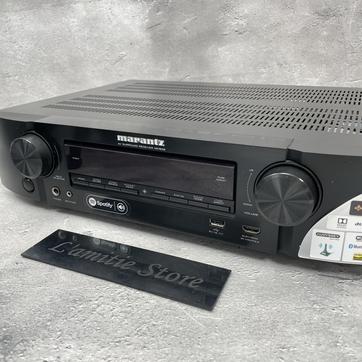 Marantz NR1608 AV Sound Receiver 7.2 Channel Dolby Atmos Japan