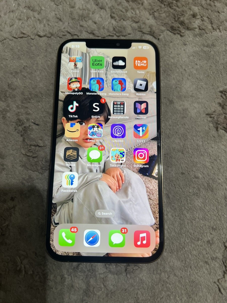 Apple iPhone 12 Pro Max - 256 GB - Gold (Unlocked) for sale online