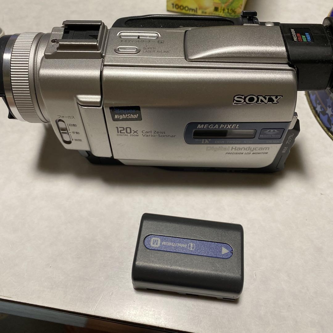 動作品 Sony DCR-TRV20 miniDV ビデオカメラ ダビングなどに 動作品