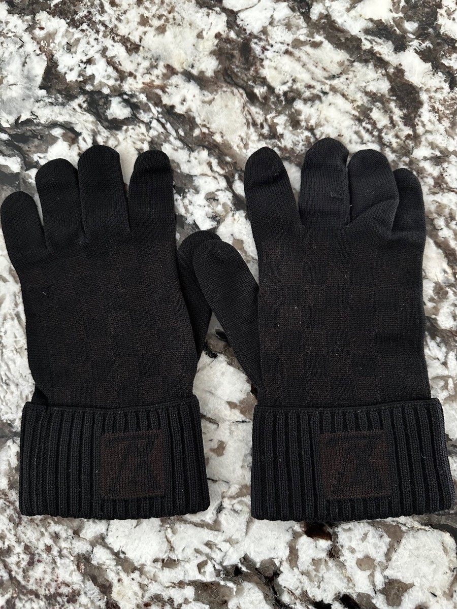 100% ルイヴィトン LOUIS VUITTON GLOVE Authentic Louis Vuitton