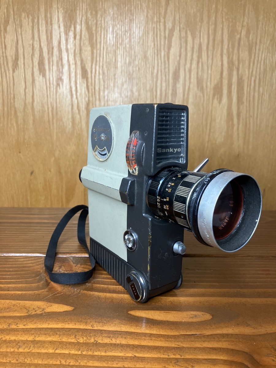 Vintage Sankyo 8-CM Micro Zoom Movie Camera-Untested | eBay