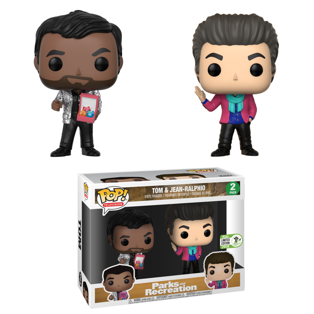 Funko Pop! Vinyl: Parks & Rec 2 Pack - Jean & Tom - Emerald City