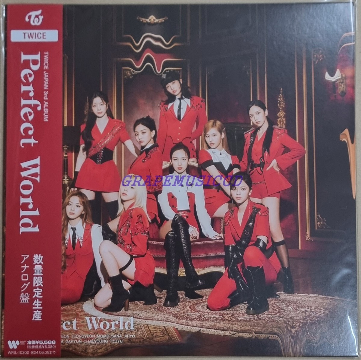 TWICE PERFECT WORLD LP Ver. JAPAN LIMITED EDITION K-POP VINYL NEW