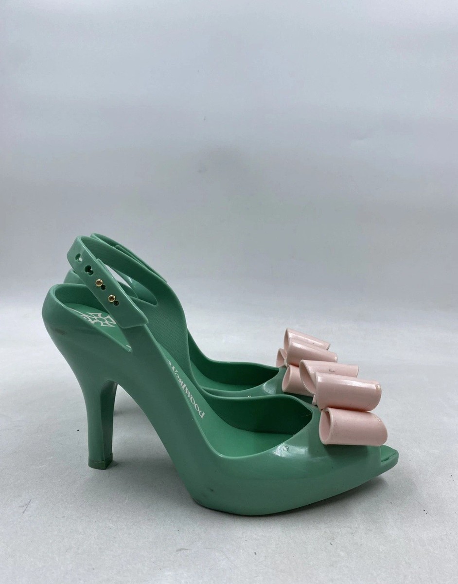 Vivienne Westwood x Melissa Green Bow Pump W 7 | eBay