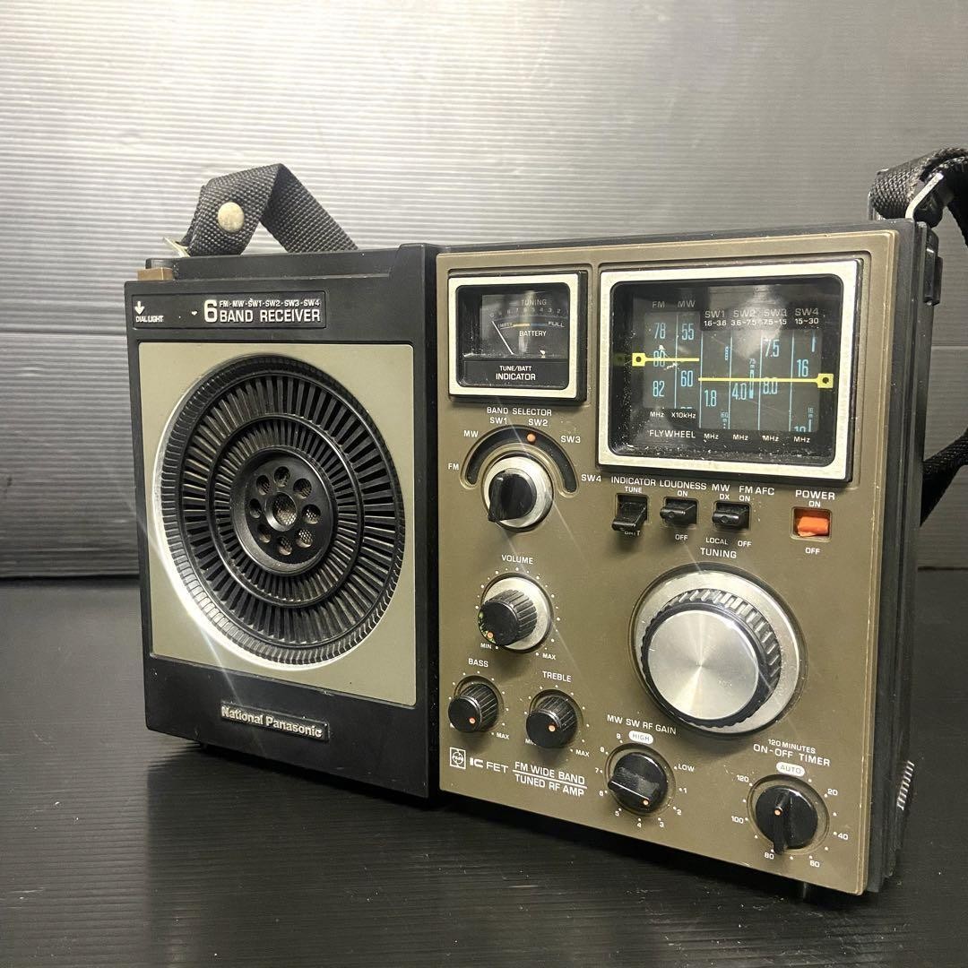 Panasonic National RF-1180 Radio Antique Radio Reception OK Rare