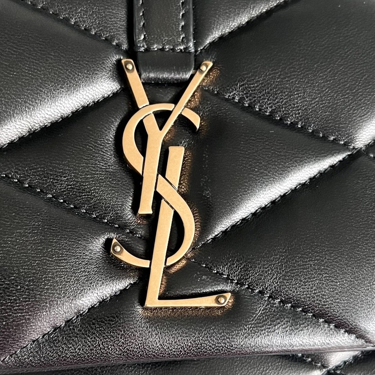 New Authentic Saint Laurent YSL Le 57 Quilted Shoulder Bag Purse