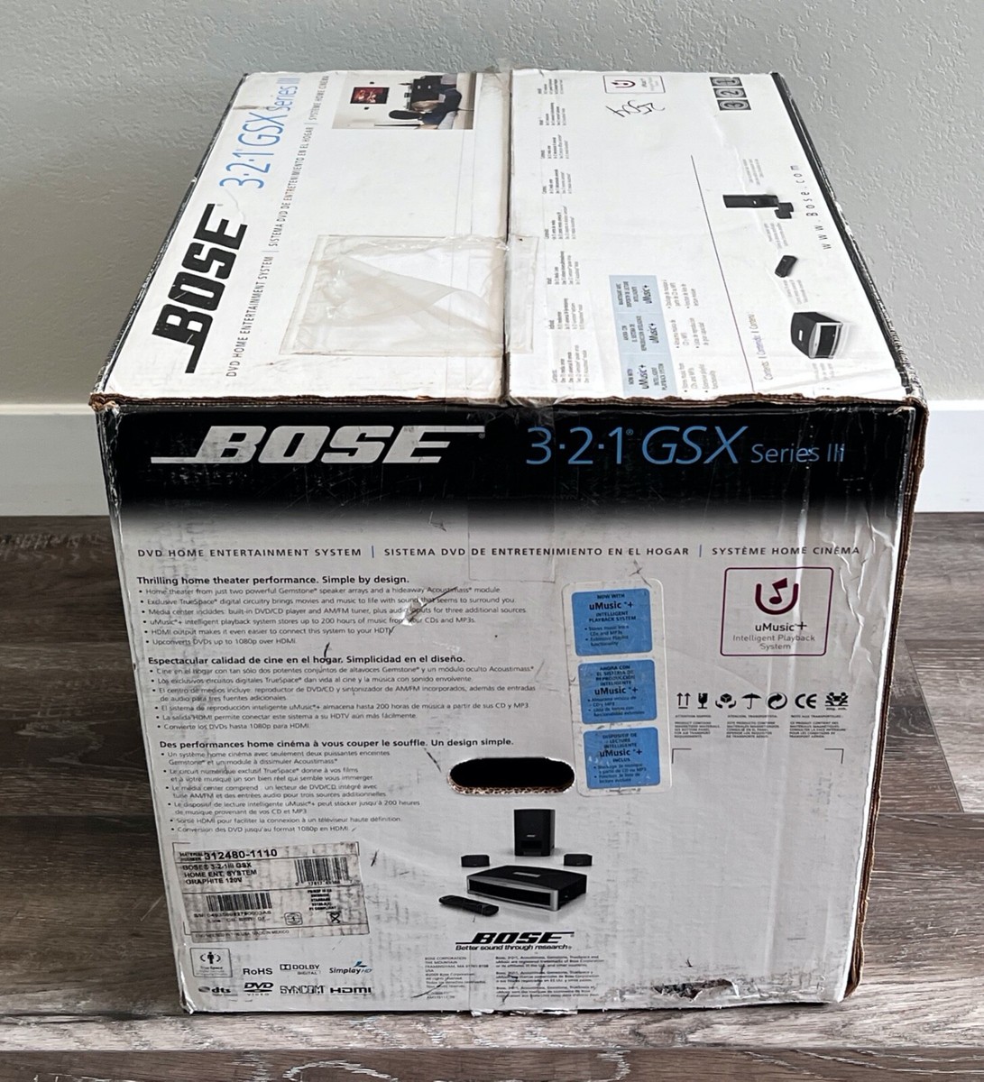 BOSE 3-2-1 GSX Series III Home Entertainment System | eBay