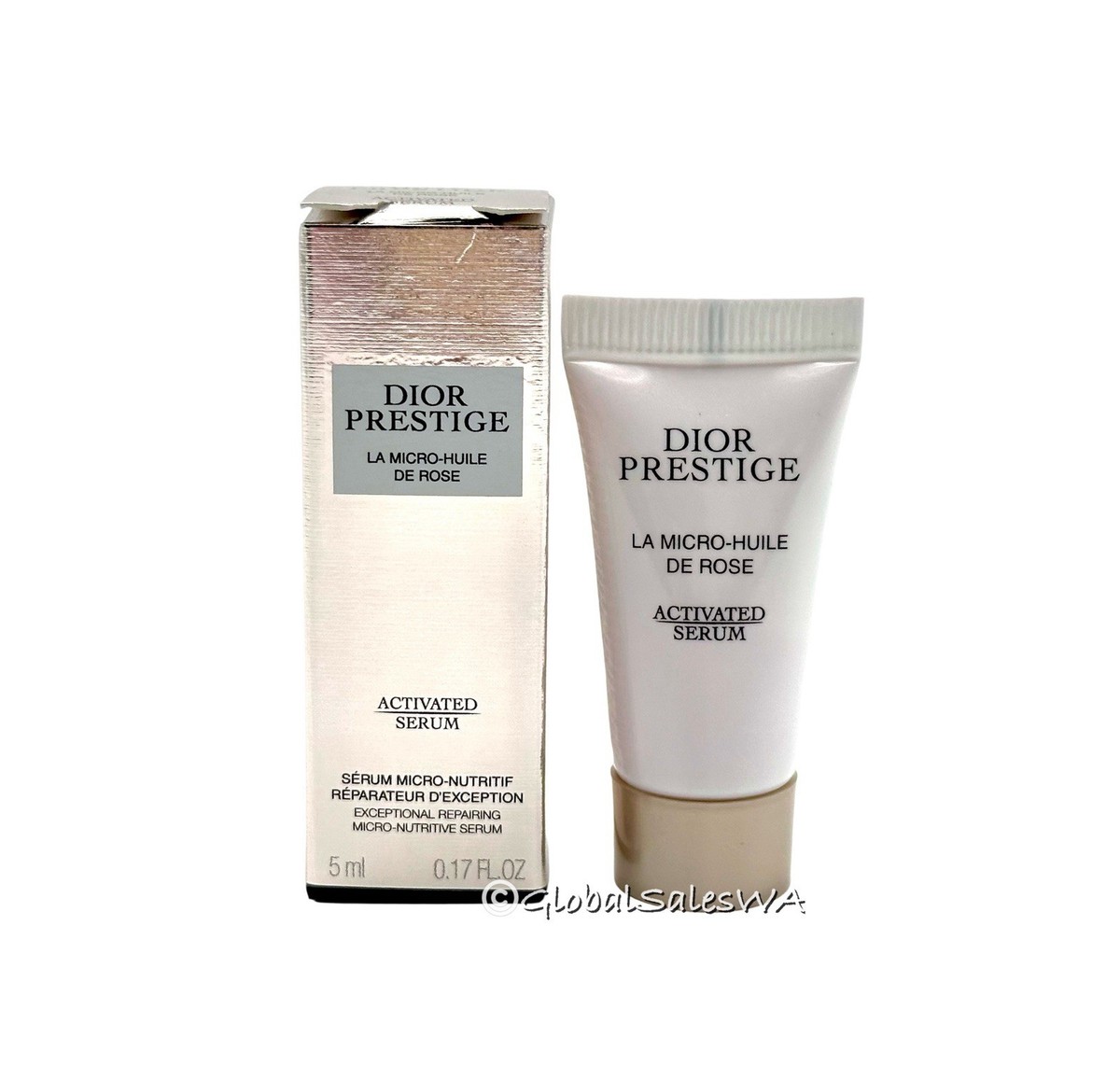 Dior Prestige La Micro-Huille De Rose Activated Mini Serum .17 Oz