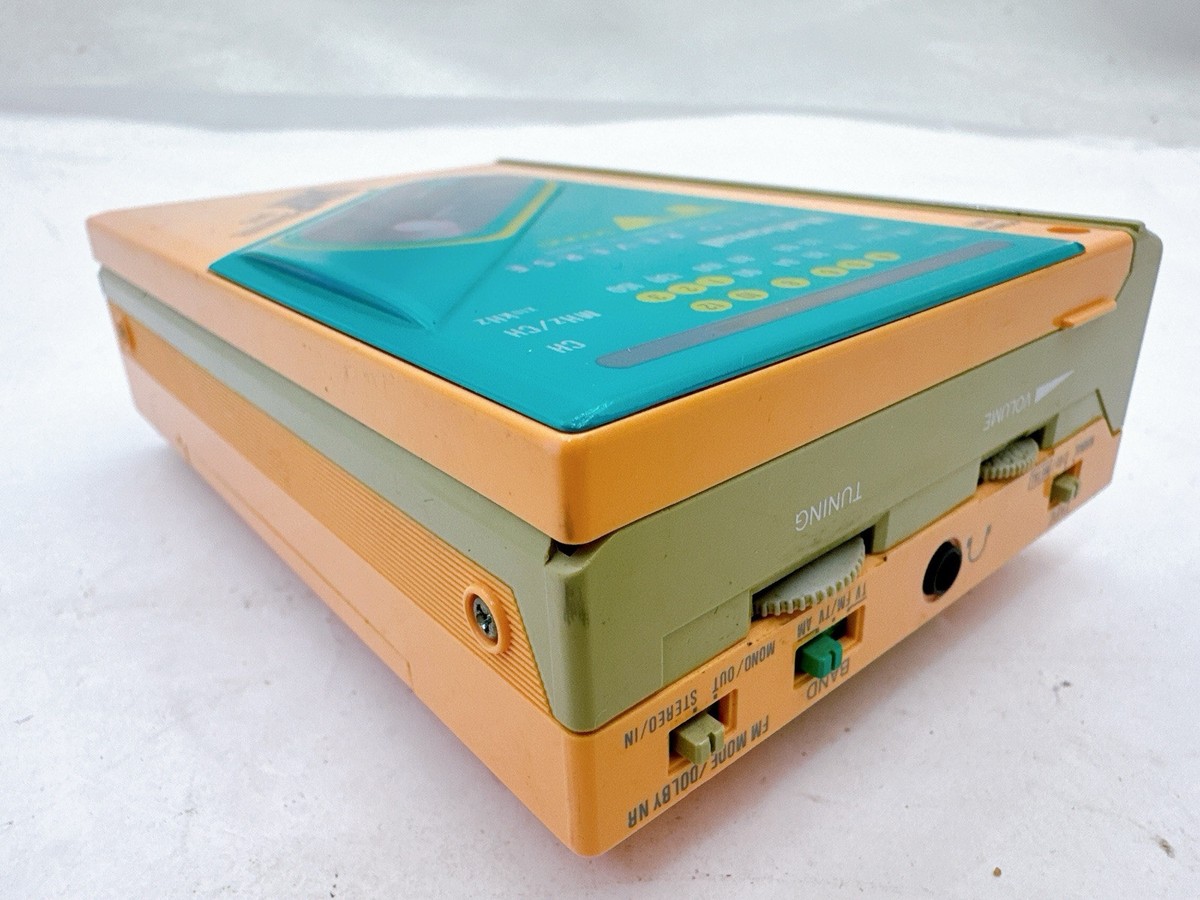 National RX-SA75 Auto Reverse Radio Vintage Cassette Player – For