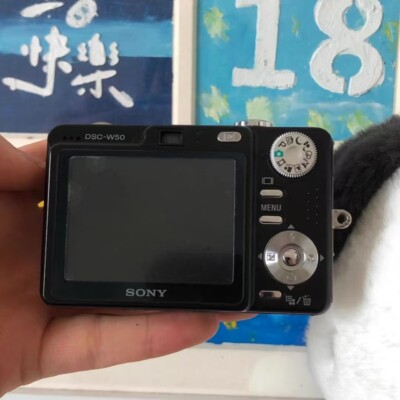 Sony Cyber-shot DSC-W50 6.0MP 3x Optical Zoom Digital Camera