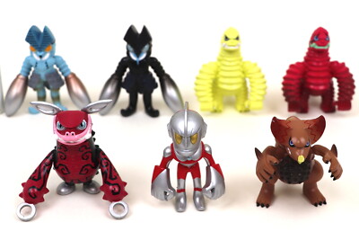 Ultraman x TOUMA （Set of 7） Ultra Monster Kaiju PVC Figure
