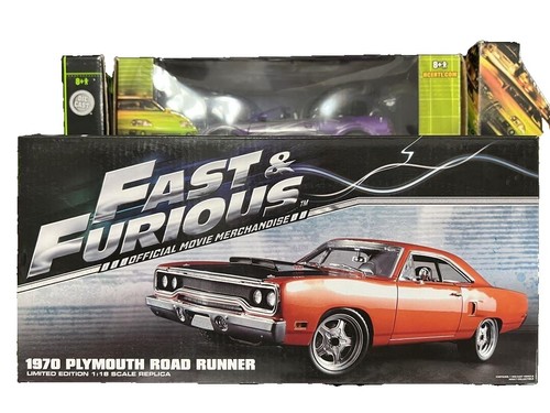 ミニカー FAST&FURIOUS JETTA VS PLYMOUTH GTX ミニカー FAST&FURIOUS