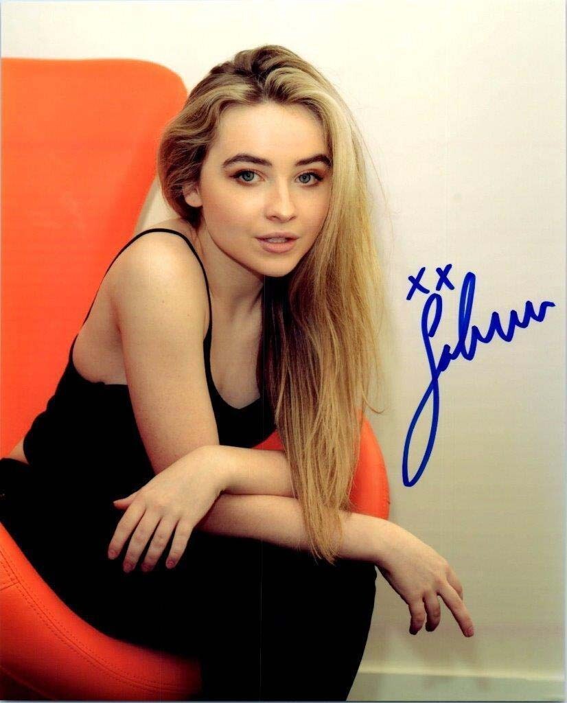 Sabrina Carpenter photo Reproduction signature quality photo | eBay