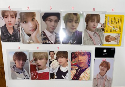 ALL HAECHAN Photocard nct Dream 127 Album kihno cashbee resonance