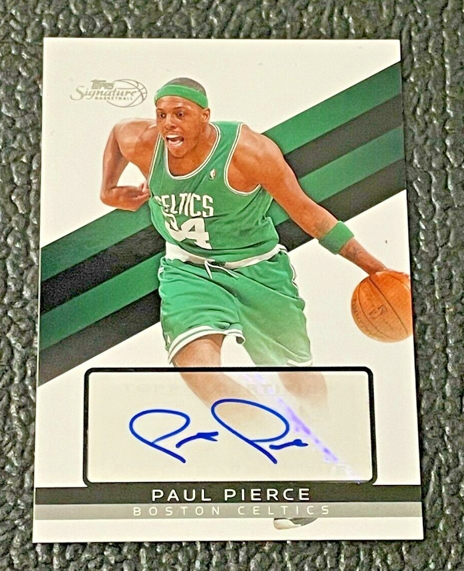 NBA UD BLACK 9/15 Paul Pierce 直筆サインカード NBA UD BLACK 9/15