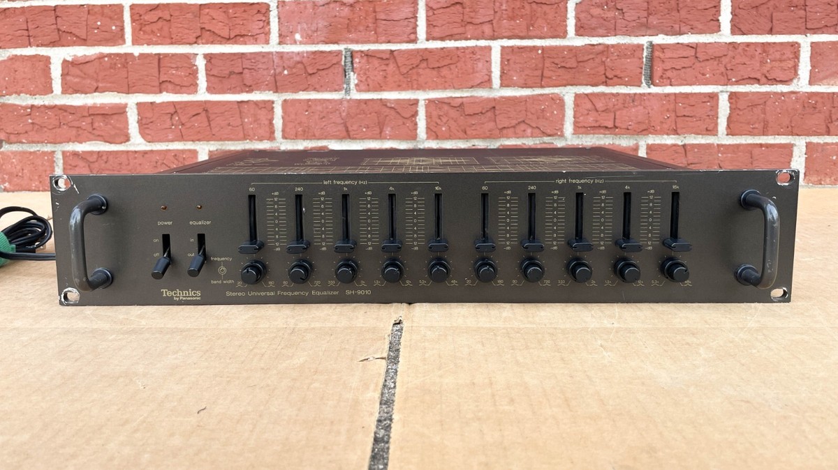 Technics SH-9010 Stereo Frequency Equalizer EQ Vintage Rare SH9010