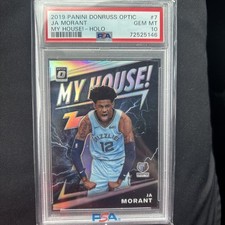 JA Morant [Holo] #7 Prices [Rookie] | 2019 Panini Donruss Optic My