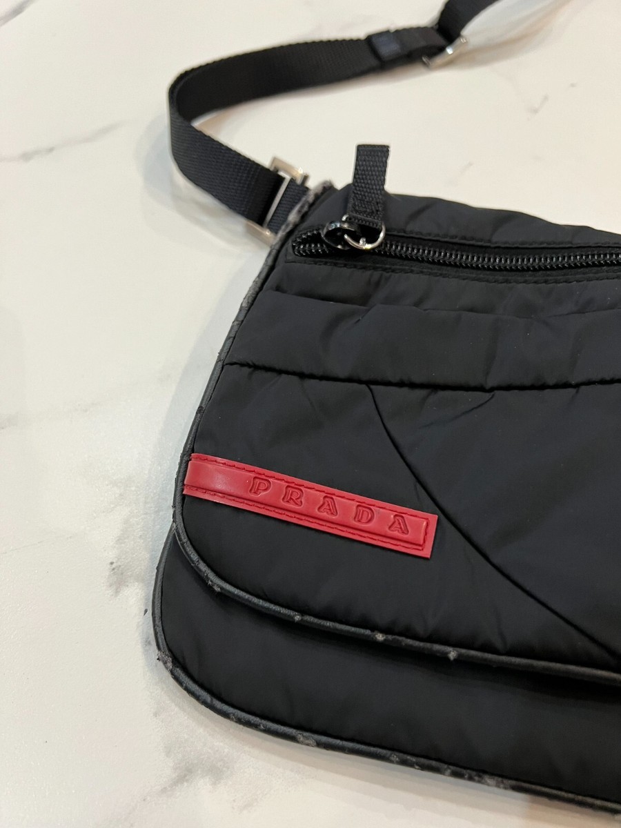 Prada Sport Cross Body 00s Archive Messenger Bag | eBay