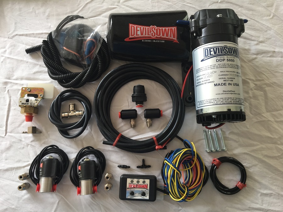 DEVILS WATER METHANOL INJECTION KIT STAGE 3 AEM B58 CUMMINS DIESEL