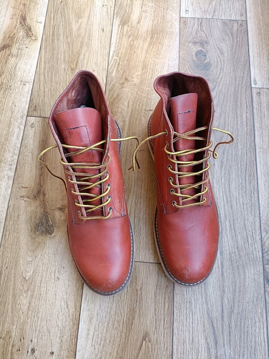 G*w様 RED WING 8166 27〜28cm RED WING◇シューズ/27cm/BRW/レザー/8166