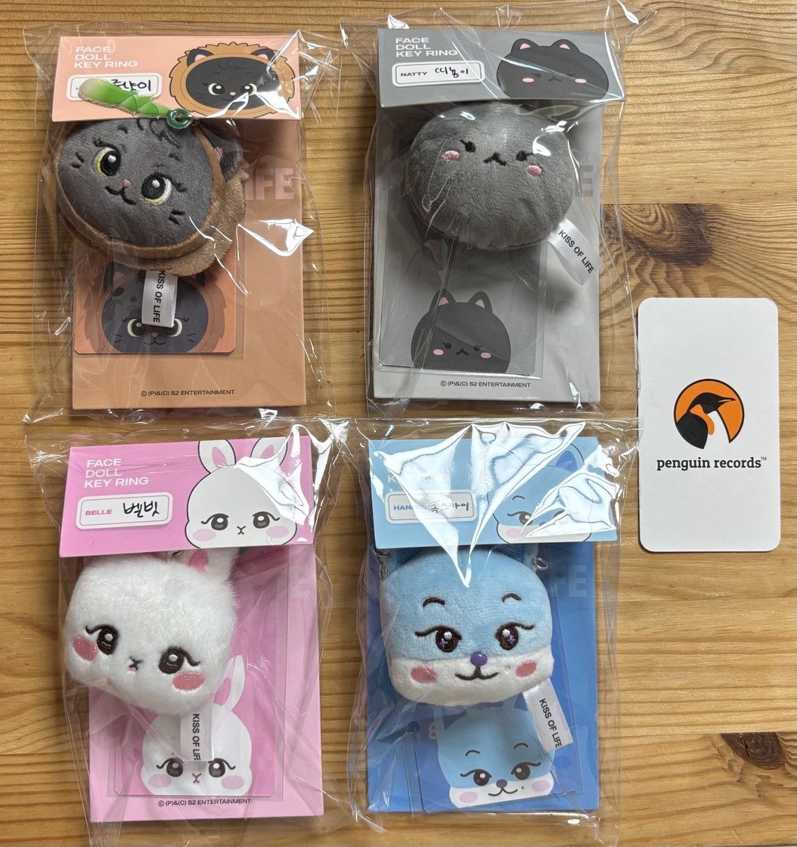 KIOF KISS OF LIFE - THE 2ND ANNIVERSARY OFFICIAL MD FACE DOLL