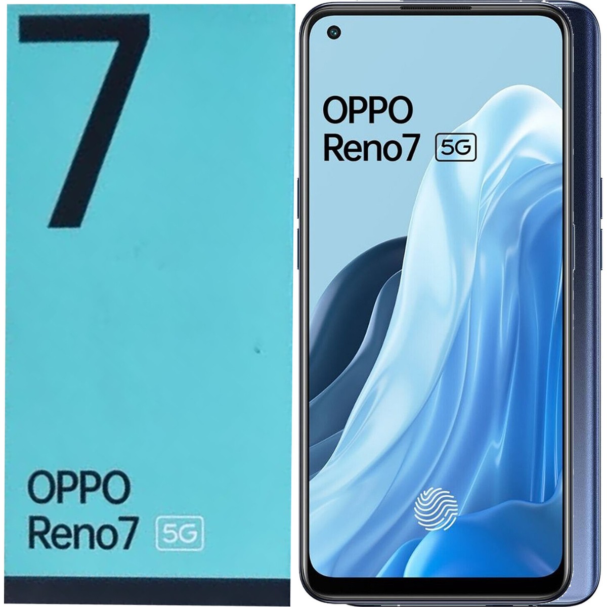 NEW Oppo Reno7 5G Starry Black 256GB + 8GB Dual-SIM Unlocked GSM