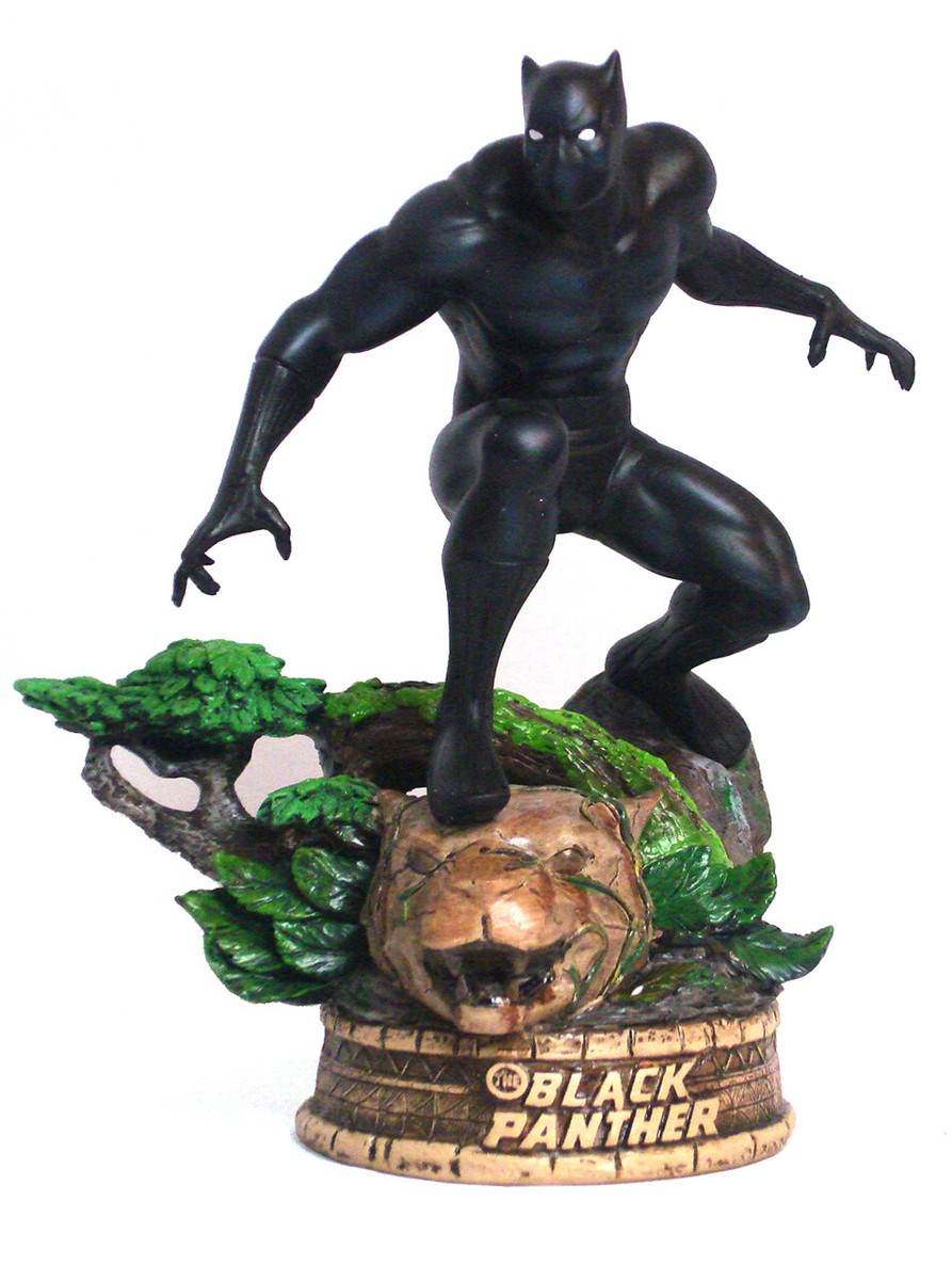 Black Panther Statue Classic Edition Bradford Exchange Marvel