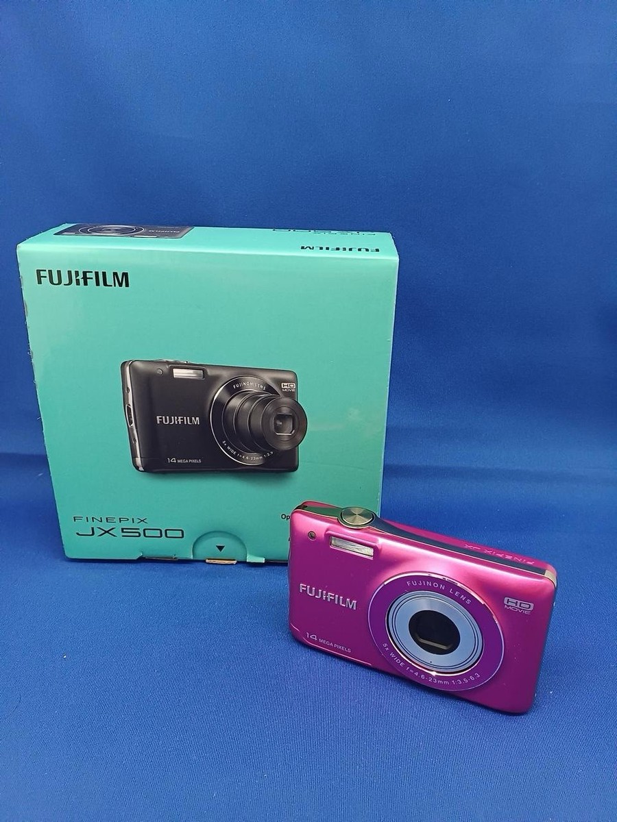 Fujifilm FinePix JX Series JX500 14.0MP Digital Camera - Pink
