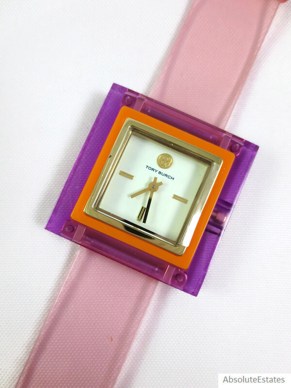 NEW Tory Burch Sedgwick TBW3102 Pink Purple Orange Acetate