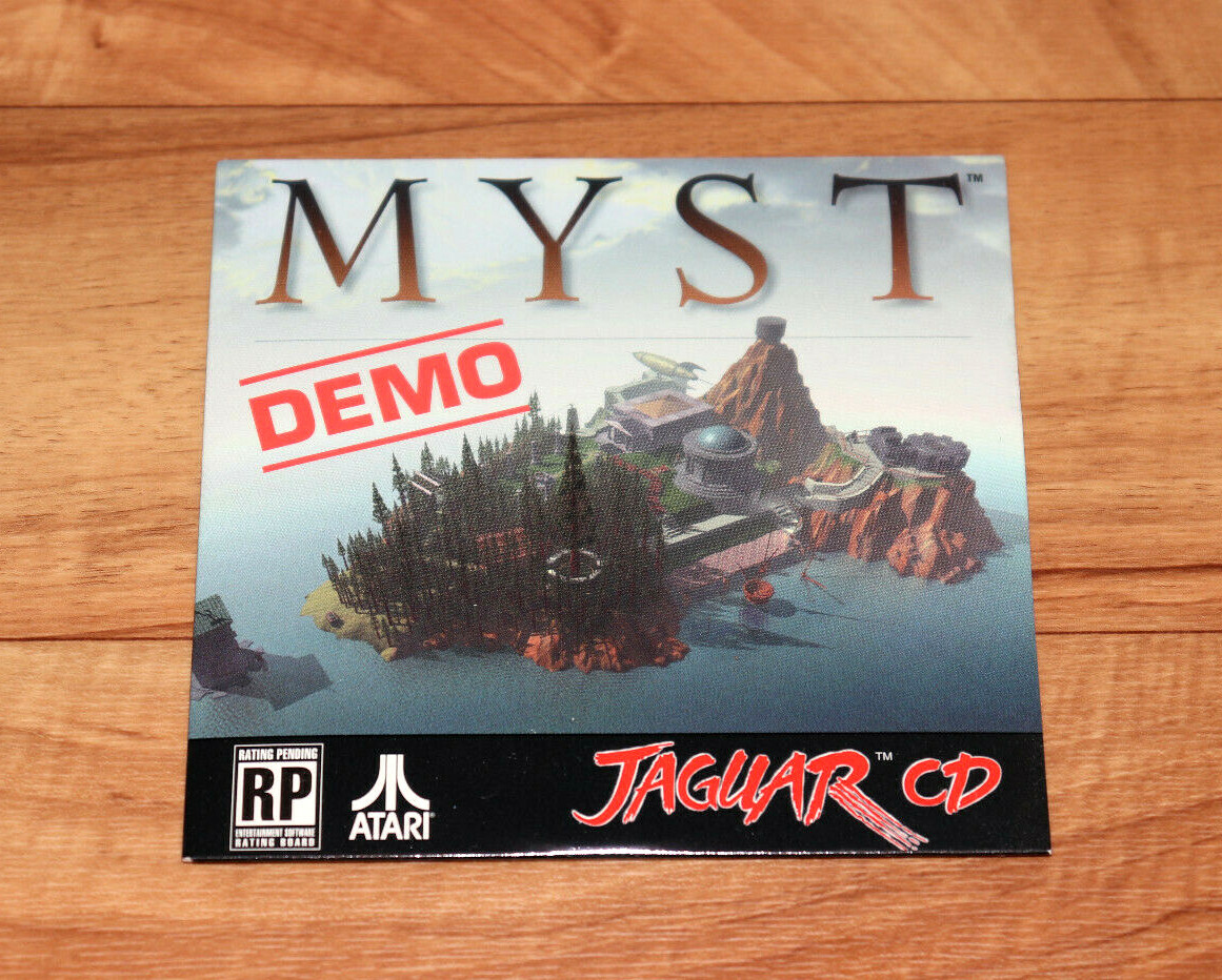 1993 Myst Video game Very Rare Demo CD ATARI JAGUAR Collectible | eBay