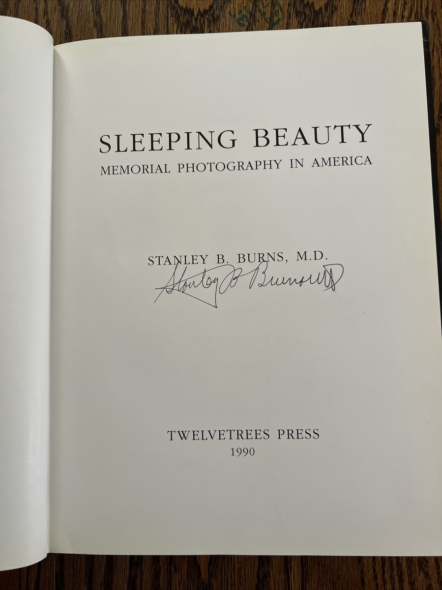 SLEEPING BEAUTY (MEMORIAL PHOTOGRAPHY) BY STANLEY BURNS ( SIGNED