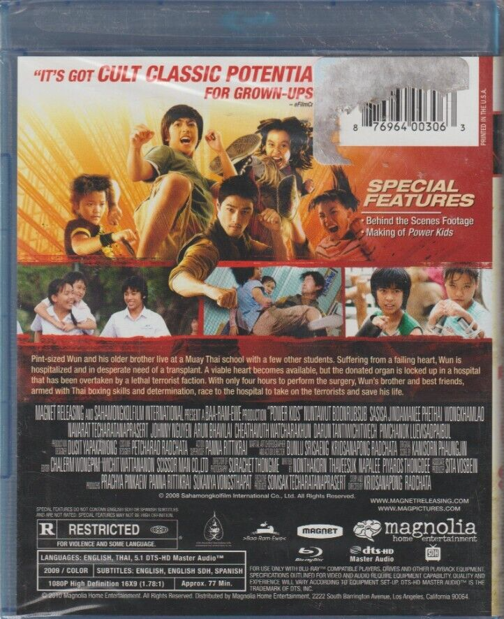 Power Kids Blu ray New Nuntawut Boonrubsub, Sasisa Jindamanee