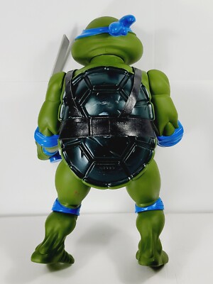 Vintage 1989 Teenage Mutant Ninja Turtles Giant Size 13” Leonardo