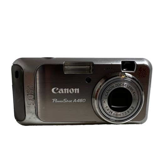 Canon PC1226 Powershot A460 Digital Camera 4x Optical Zoom 5 Mega