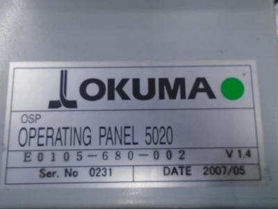 OKUMA OPERATING PANEL 5020 E0105-680-002 | eBay