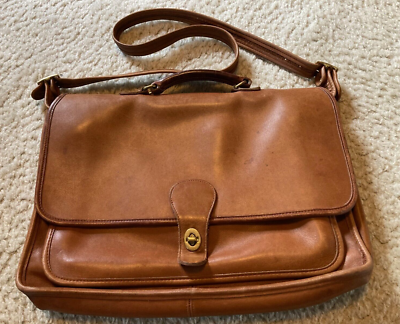 Coach Leather Metropolitan Bag #5180 Brown (Handcrafted in USA) | eBay