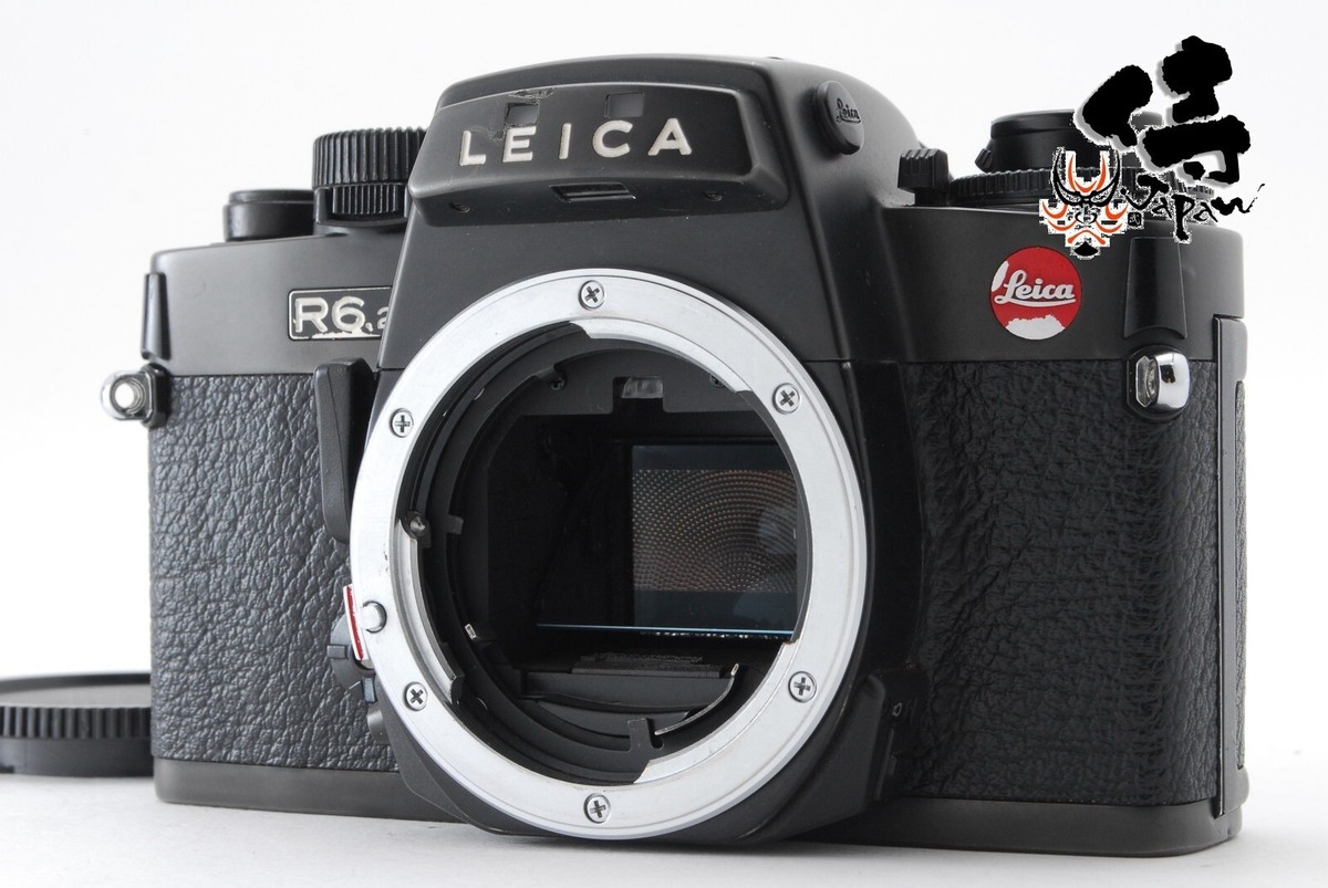 LEICA R6.2 35MM SLR FILM CAMERA BLACK BODY R MOUNT **ALL FUNCTION