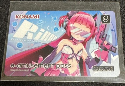Konami e-AMUSEMENT PASS Dance Dance Revolution Rinon DDR Japan | eBay